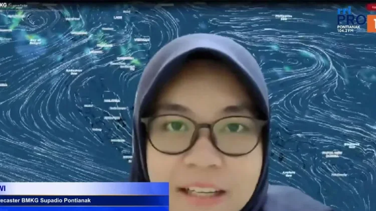 Info Cuaca 16 Mei 2026, BMKG: Kalbar Diguyur Hujan, Waspada Petir dan Angin Kencang