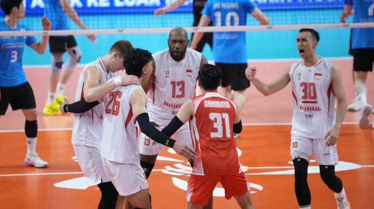 Tim Voli Jakarta Bhayangkara Presisi Pastikan ke Final AVC 2026