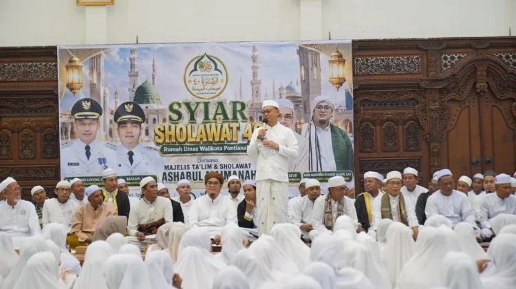 Wako Edi Ajak Warga Perkuat Silaturahmi lewat Syiar Sholawat 40