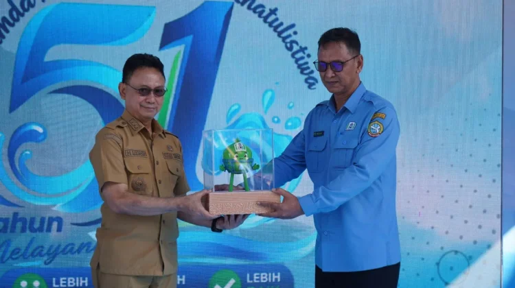 HUT Ke-51 Perumda Tirta Khatulistiwa, Wali Kota: Tingkatkan Kualitas Layanan