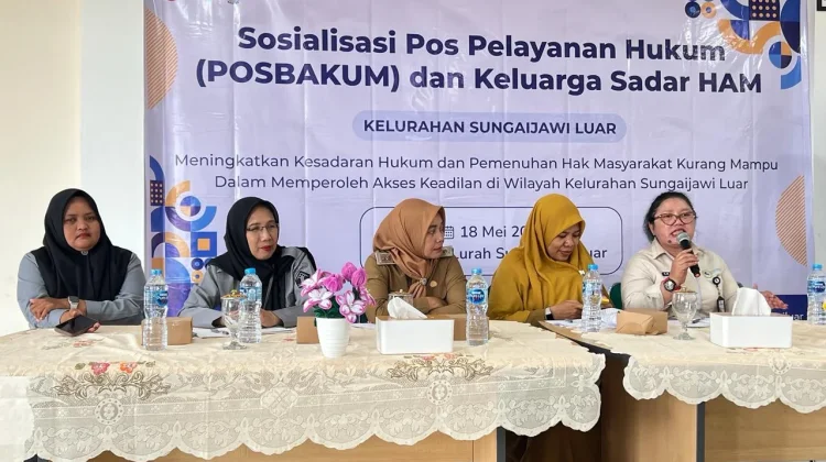 KemenHAM Kalteng Wilker Kalbar Perkenalkan Desa Sadar HAM ke Masyarakat