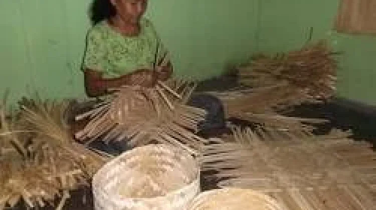 Menjaga Tradisi lewat Jari: Kisah Ibu Penganyam Bambu yang Menolak Punah