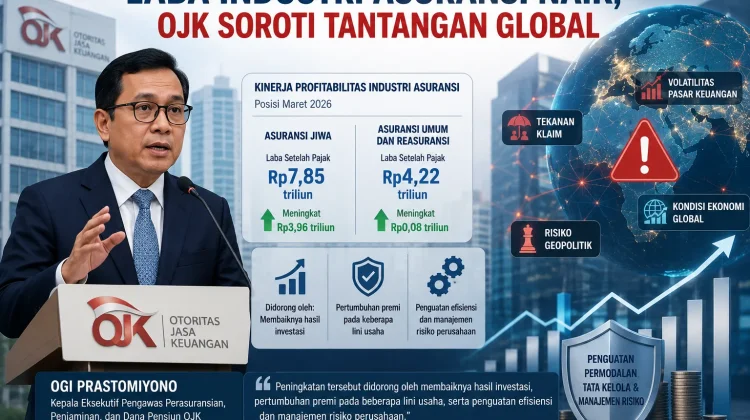 Laba Industri Asuransi Naik, OJK Soroti Tantangan Global