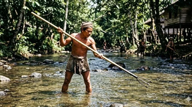 Cara Tradisional Masyarakat Kampung Zaman Dulu Mencari Ikan