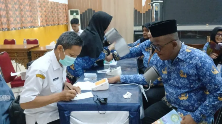 ASN Diajak Aktif Ikuti Pemeriksaan Kesehatan