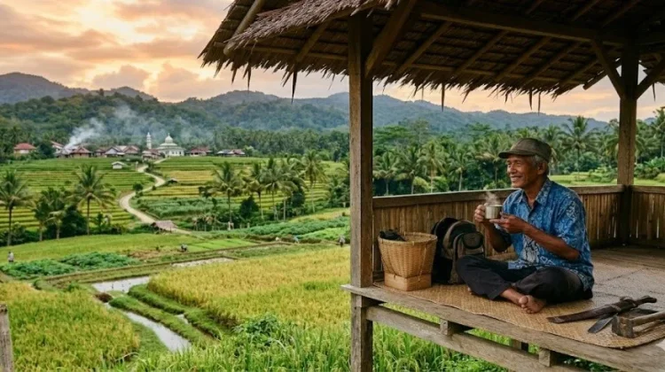 Menemukan Kembali Kedamaian yang Hilang di Pondok Ladang Kampung