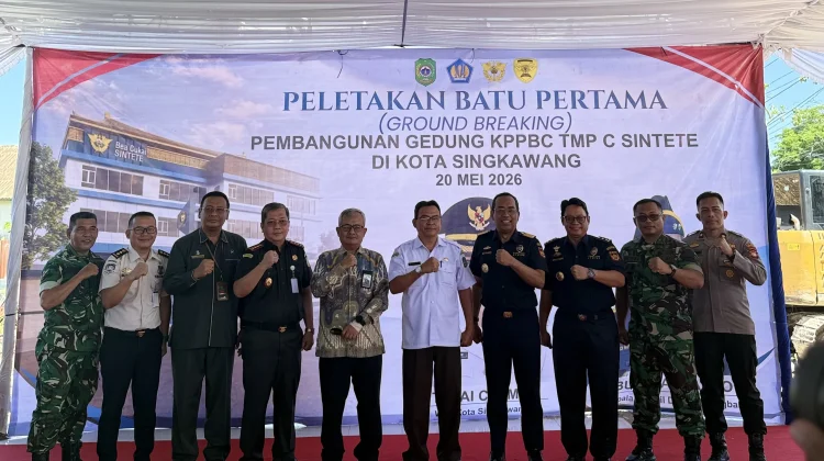 BPKP Kalbar Kejari Singkawang Kawal Ketat Pembangunan Kantor Bea Cukai Sintete