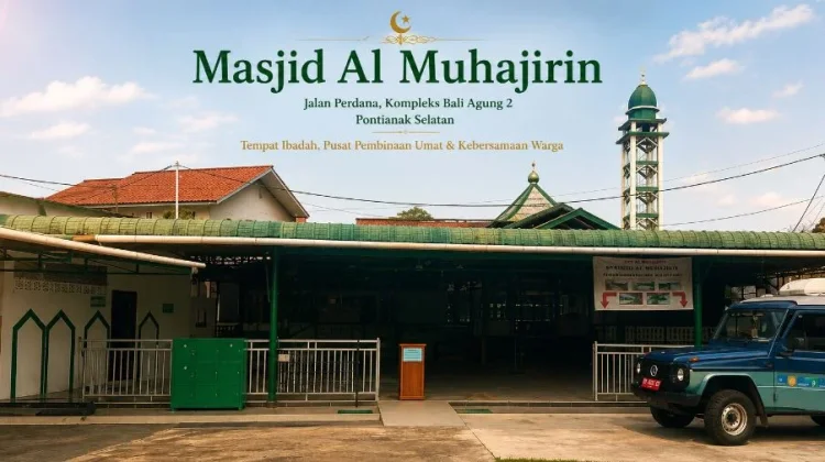Dibangun sejak 1996, Masjid Al Muhajirin Tetap Ramai Jemaah hingga Kini