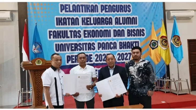 Pengurus IKAFEB UPB Pontianak Periode 2025–2027 Resmi Dilantik