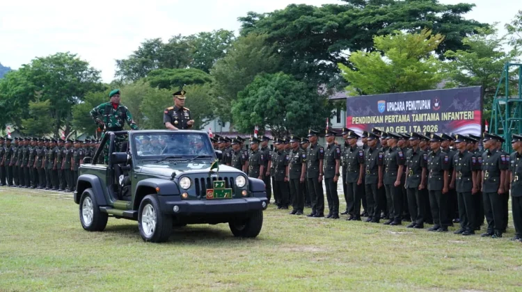 313 Prajurit Baru TNI AD Resmi Dilantik di Singkawang