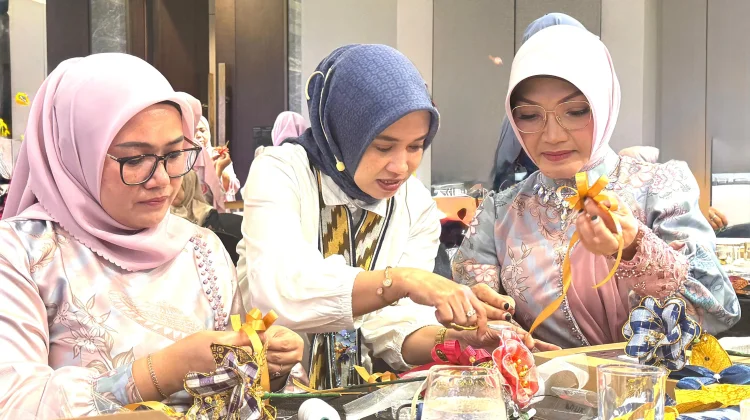 Ladies Program APEKSI se-Kalimantan, Gelar Pelatihan Buat Pokok Telok