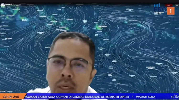 Prakiraan Cuaca Kalimantan Barat Minggu, 24 Mei 2026