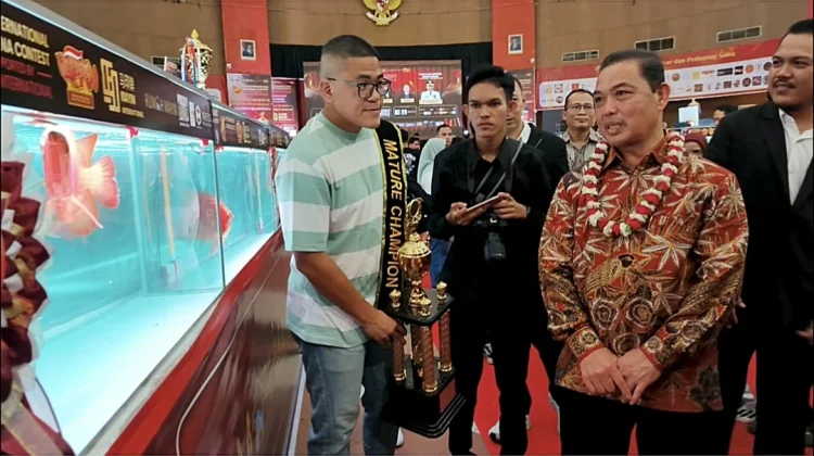 Kontes Arwana Internasional di Pontianak Dorong Ekspor dan Ekonomi Kalbar
