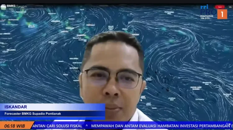 Prakiraan Cuaca Kalbar, Update Senin, 25 Mei 2026: Waspadai Kebakaran Lahan