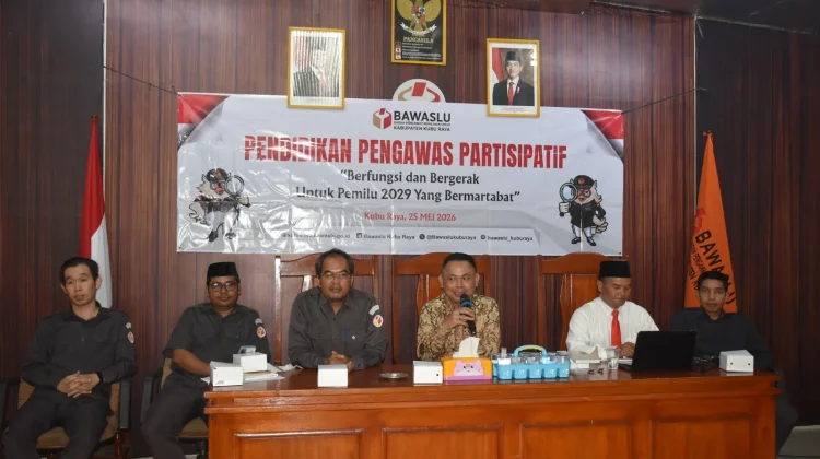 Bawaslu Kubu Raya Gelar Pendidikan Pengawasan Partisipatif Pemilu 2029