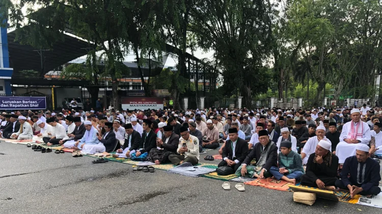 Suasana Syahdu Salat Iduladha: hingga Untaian Doa Minta Dipanggil ke Tanah Suci