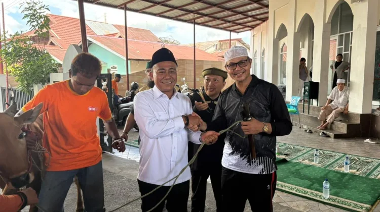 Iduladha di Masjid Syaiful Islam Usung Kepedulian Sosial