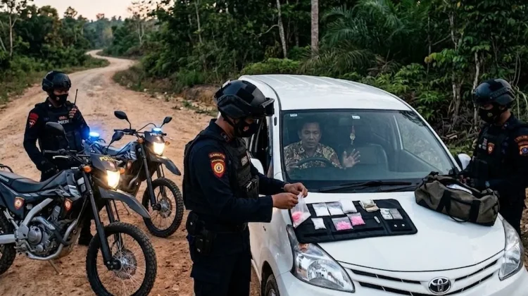 Polisi Gagalkan Sabu dan Ekstasi Modus Paket Travel