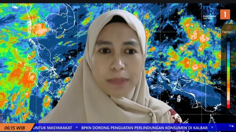 Cuaca Kalbar Jumat, 29 Mei 2026, BMKG: Waspada Potensi Karhutla ke Depan