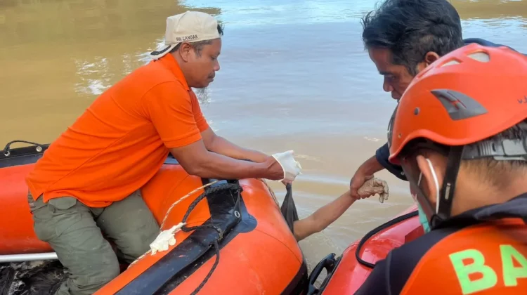 Korban Tenggelam di Sungai Landak Ditemukan