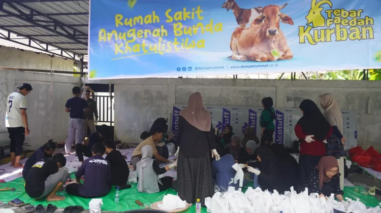 RS ABK dan Dompet Ummat Tebar Kepedulian lewat Kurban