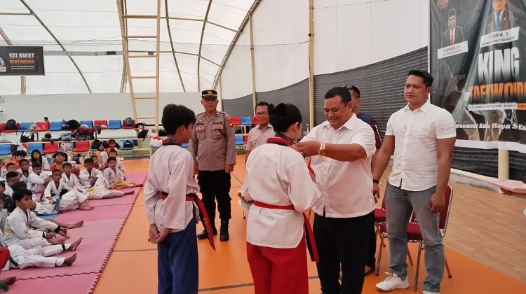 Dispora Kubu Raya Dukung Turnamen Taekwondo Tingkat Kalbar