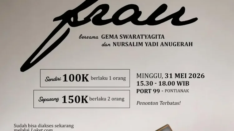 Frau Sambangi Pontianak, Hadirkan Intimate Show yang Hangat dan Personal