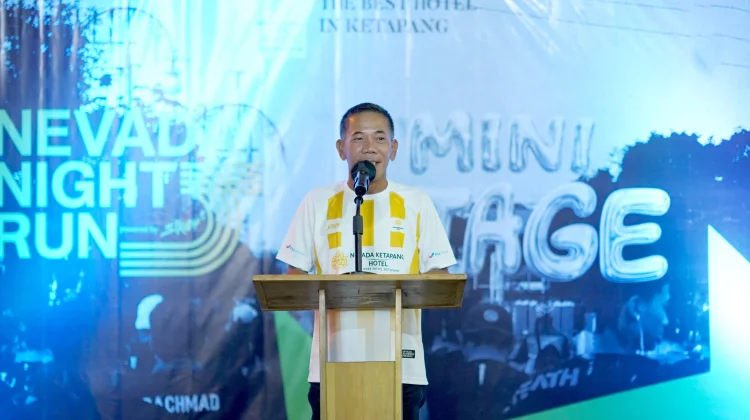 Buka Nevada Night Run 2026, Wabup Ketapang Apresiasi Gaya Hidup Sehat