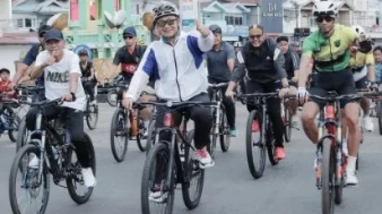 Sinergi Komunitas Gaya Hidup Sehat Fun Bike Anniversary I KSK Reborn