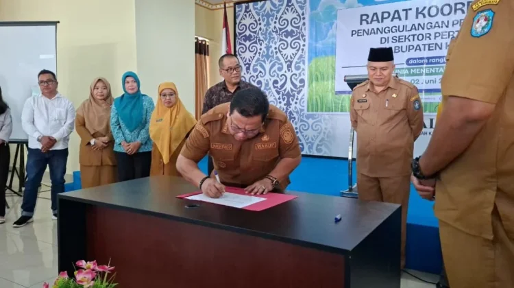 Pemkab Kubu Raya dan Dunia Usaha Deklarasikan Komitmen Sawit Bebas Pekerja Anak