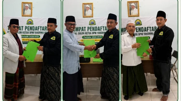3 Kandidat Calon Ketua DPW Yakorma Kalbar Periode 2026–2031