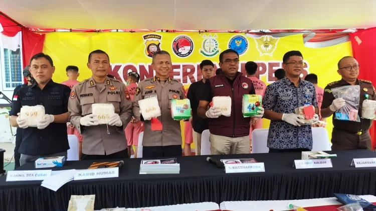 Ditresnarkoba Polda Kalbar Ungkap 21 Kasus dalam Dua Bulan