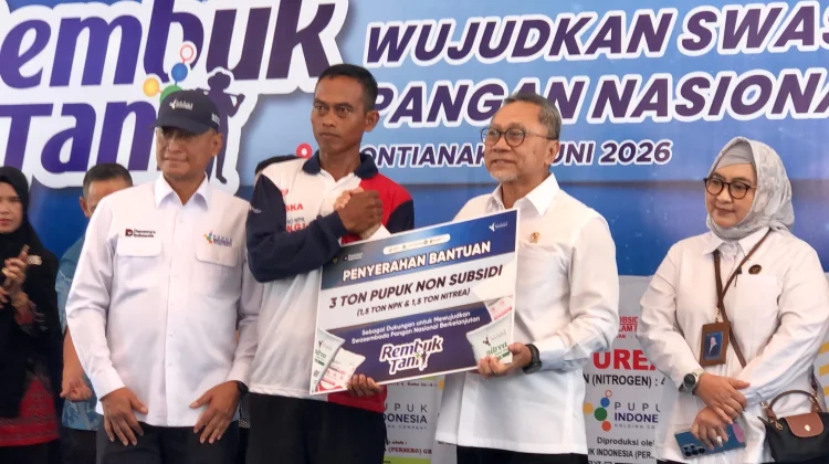 Zulhas Pastikan Pupuk Subsidi Aman, Petani Diminta Tingkatkan Produksi Pangan