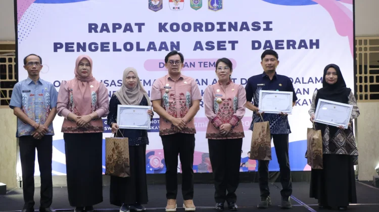 Apresiasi Kinerja Pengelola Aset Daerah, Pemkot Singkawang Berikan Penghargaan