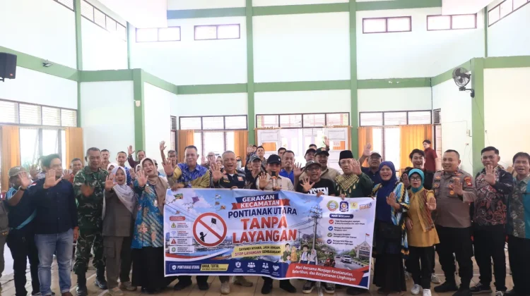 Pontianak Utara Deklarasi Bebas Layangan, Cegah Bahaya Benang Gelasan