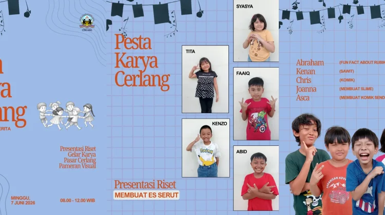 Aksi Keren Gen Alfa Sekolah Cerlang, Gelar Pameran Pendidikan Hasil Riset Mandiri