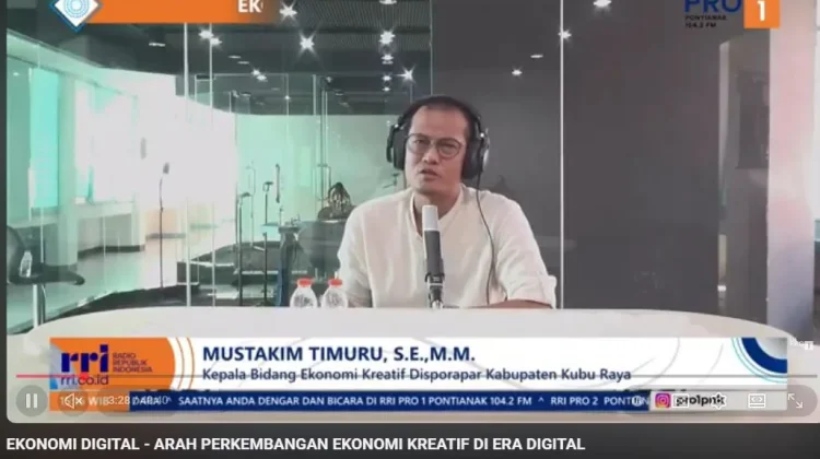 Pemkab Kubu Raya Dorong Ekonomi Kreatif untuk Go Digital dan Berdaya Saing