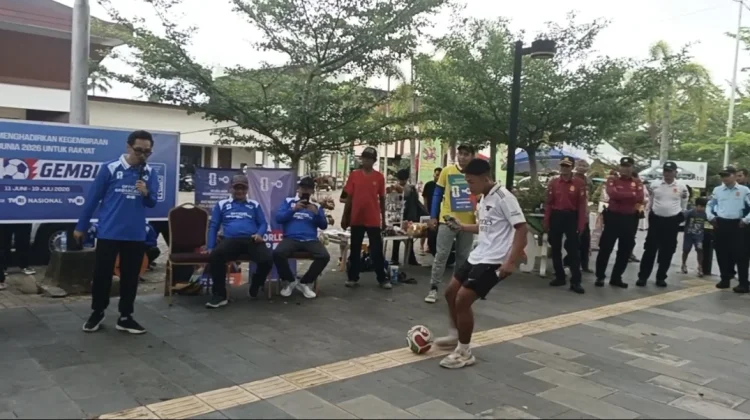 Antusiasme Warga Warnai Kegiatan Bola Gembira Sambut Siaran Piala Dunia