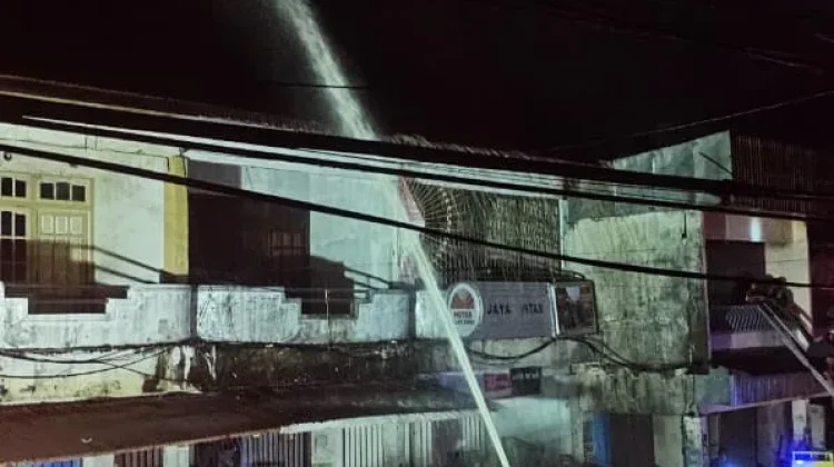 BAI Terjunkan Tim Tanggap Darurat dalam Kebakaran Pasar Sungai Pinyuh
