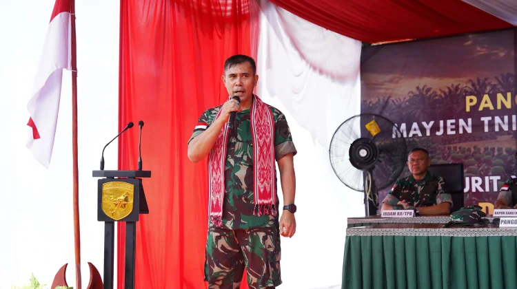 Pangdam Tanjungpura Motivasi Prajurit Batalyon TP 926