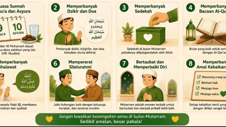 Amalan Baik Menyambut 1 Muharram atau 1 Suro dan Hikmah Kehidupannya