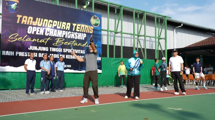 Tanjungpura Tennis Open Meriahkan HUT ke-68 Kodam XII/Tpr