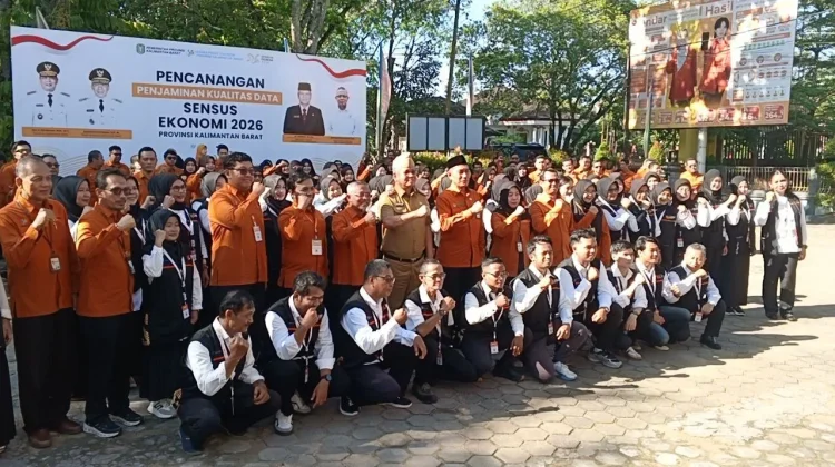 BPS Kalbar Perkuat Pengawasan Lapangan Demi Data Berkualitas pada SE2026