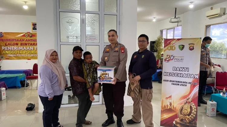 Bakti Kesehatan Hari Bhayangkara ke-80, Polda Kalbar Layani 200 Anak Sunatan Massal