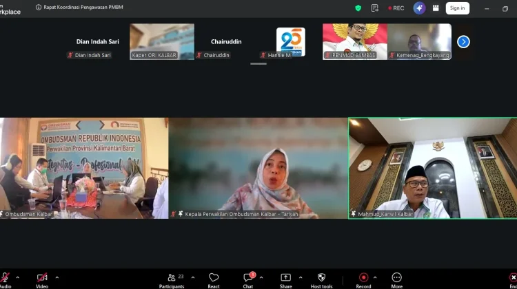 Ombudsman Kalbar Perkuat Koordinasi Kawal PMBM TA 2026/2027