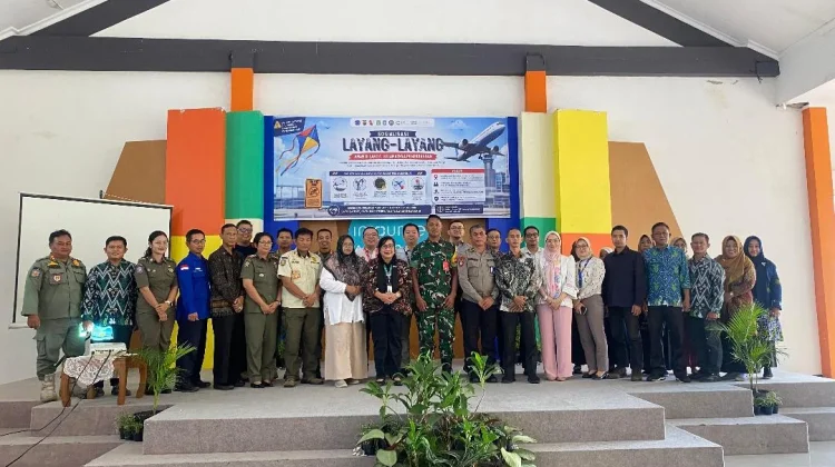 Bandara Supadio Sosialisasikan Bahaya Layang-Layang di Kawasan KKOP