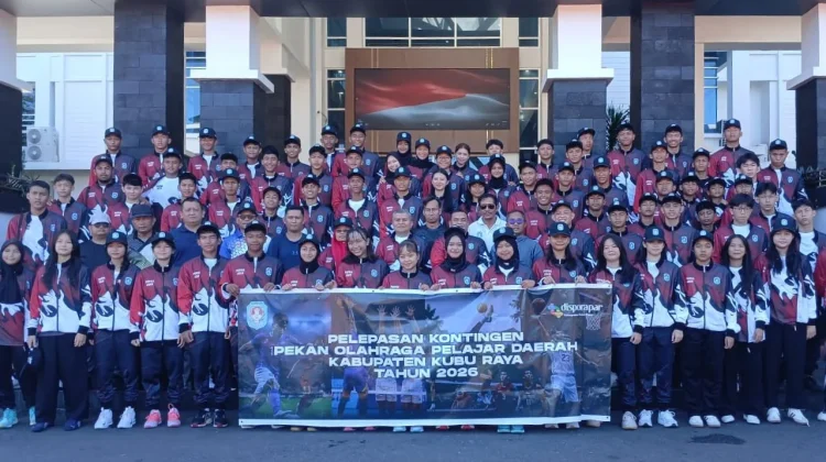 Kontingen Kubu Raya Targetkan Pertahankan Gelar Juara Umum POPDA Kalbar