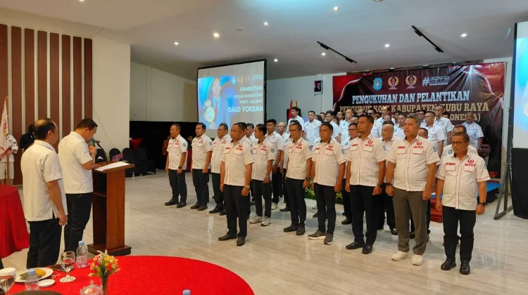 Pengurus KONI Kabupaten Kubu Raya Resmi Dilantik