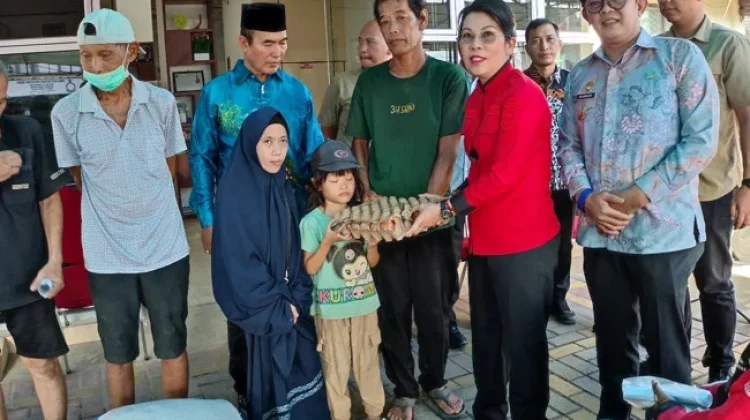 Bantuan Permakanan Tahap I Disalurkan, 115 PPKS Terima Dukungan Pangan