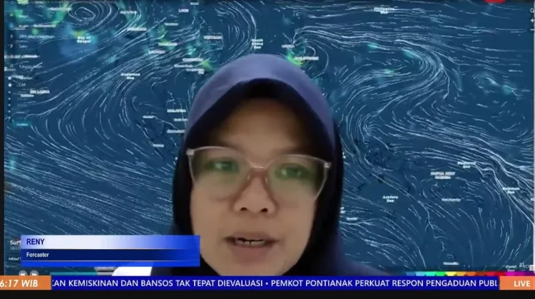 Update Cuaca 20 Juni, BMKG: Sebagian Besar Kalbar Berpotensi Diguyur Hujan